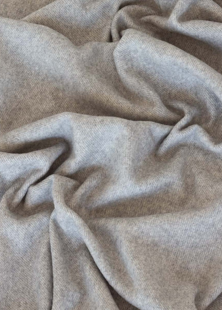 Tibet Throwd Deken - Grijs