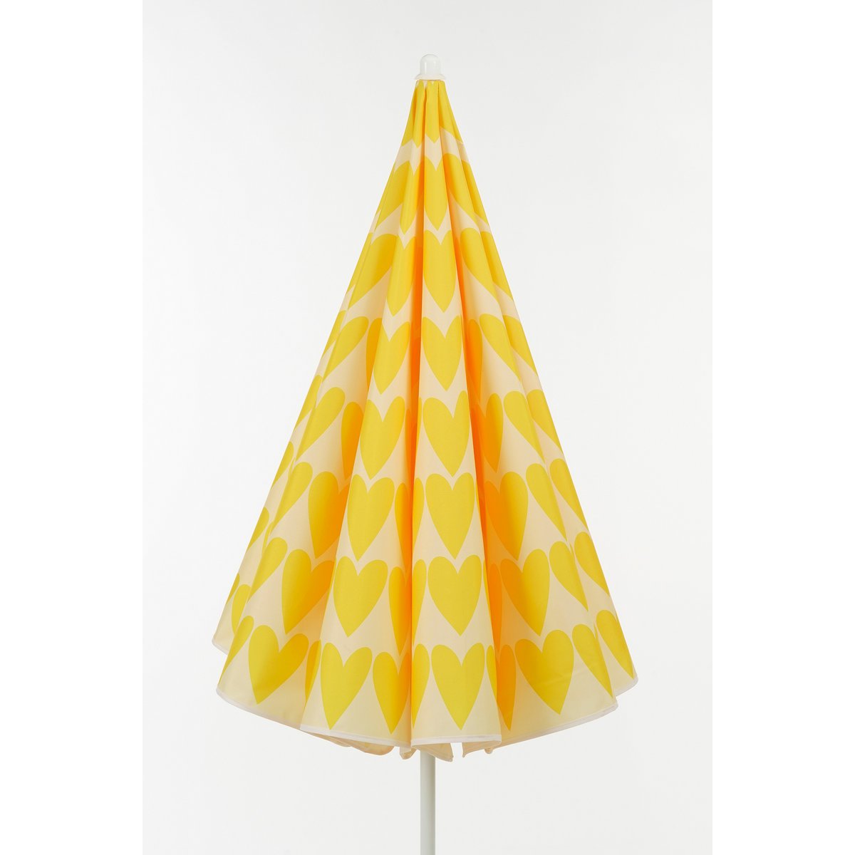 Heart Strandparasol Geel