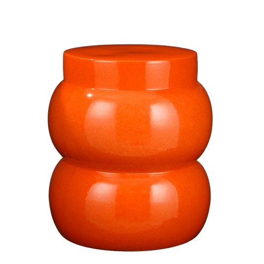 Vendi Bijzettafel Oranje Laag