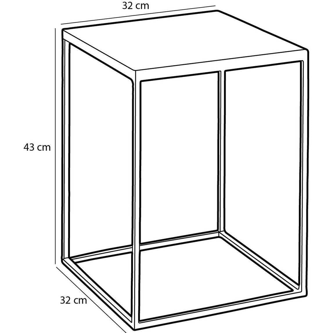 Aaron Bijzettafel Roze