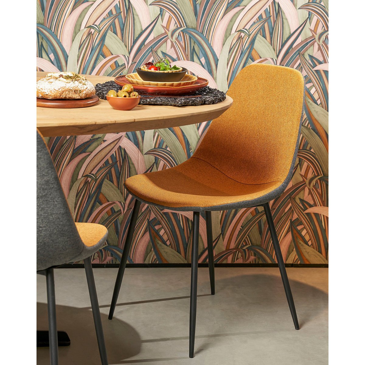 Tallos Eetkamerstoel - Oker