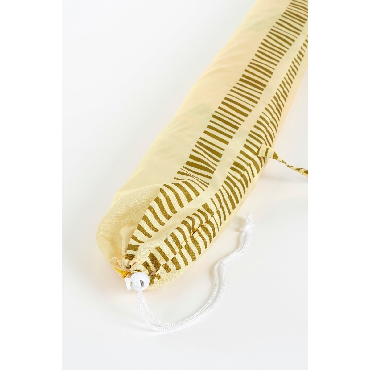 Stripe Strandparasol Geel