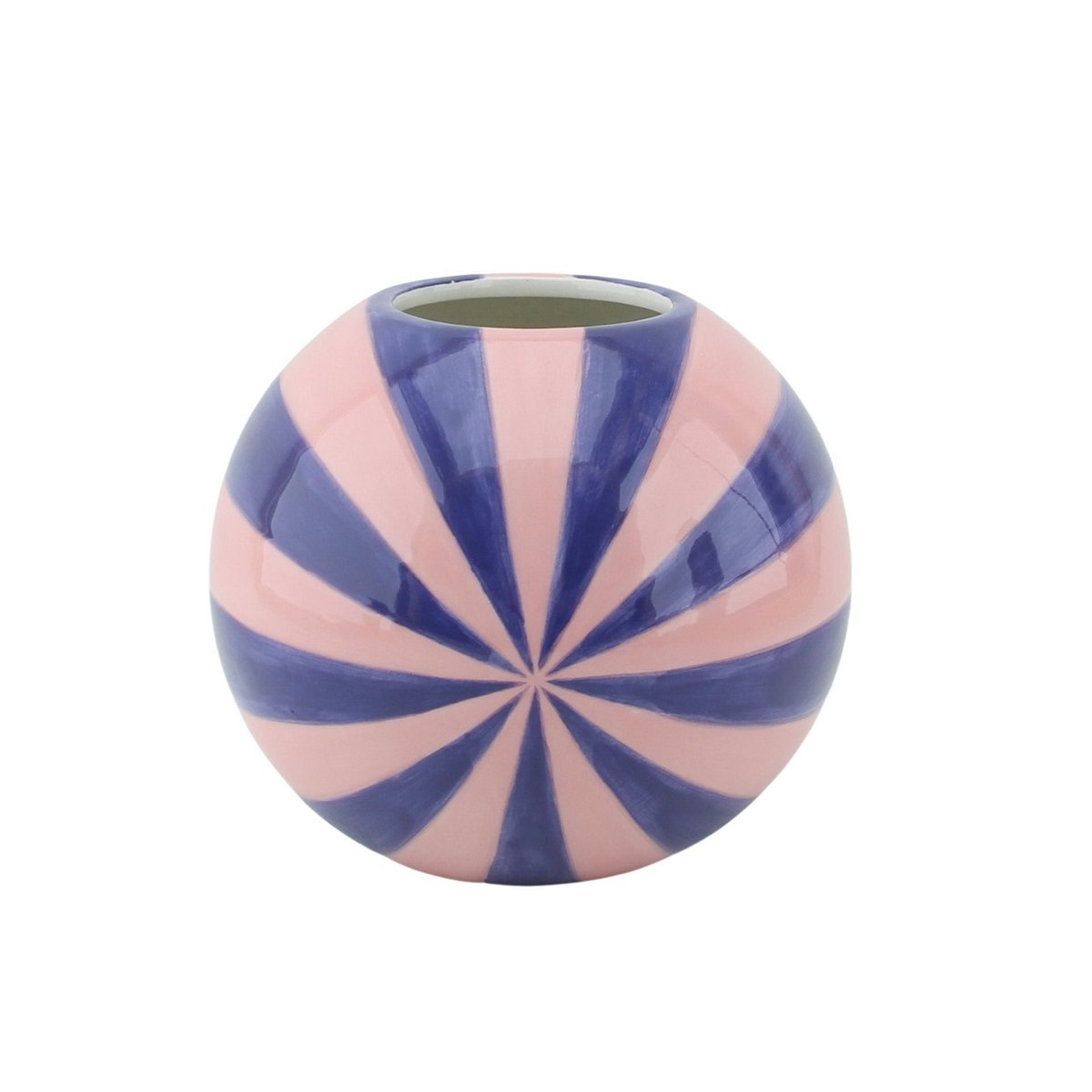 Swirl Vaas - Blauw & Roze