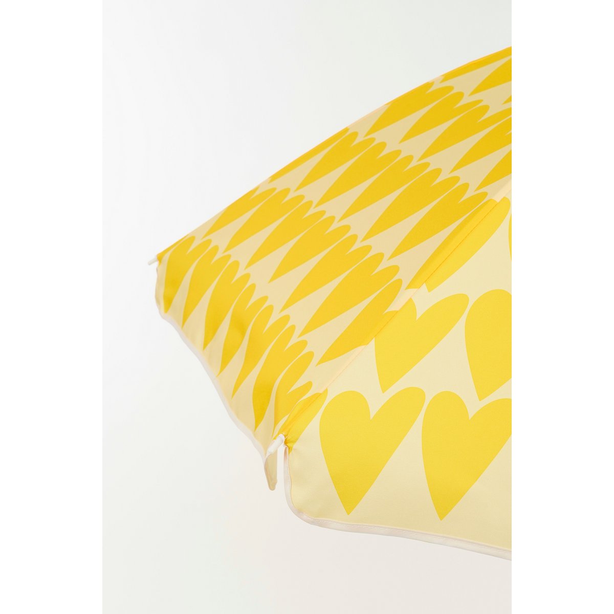 Heart Strandparasol Geel