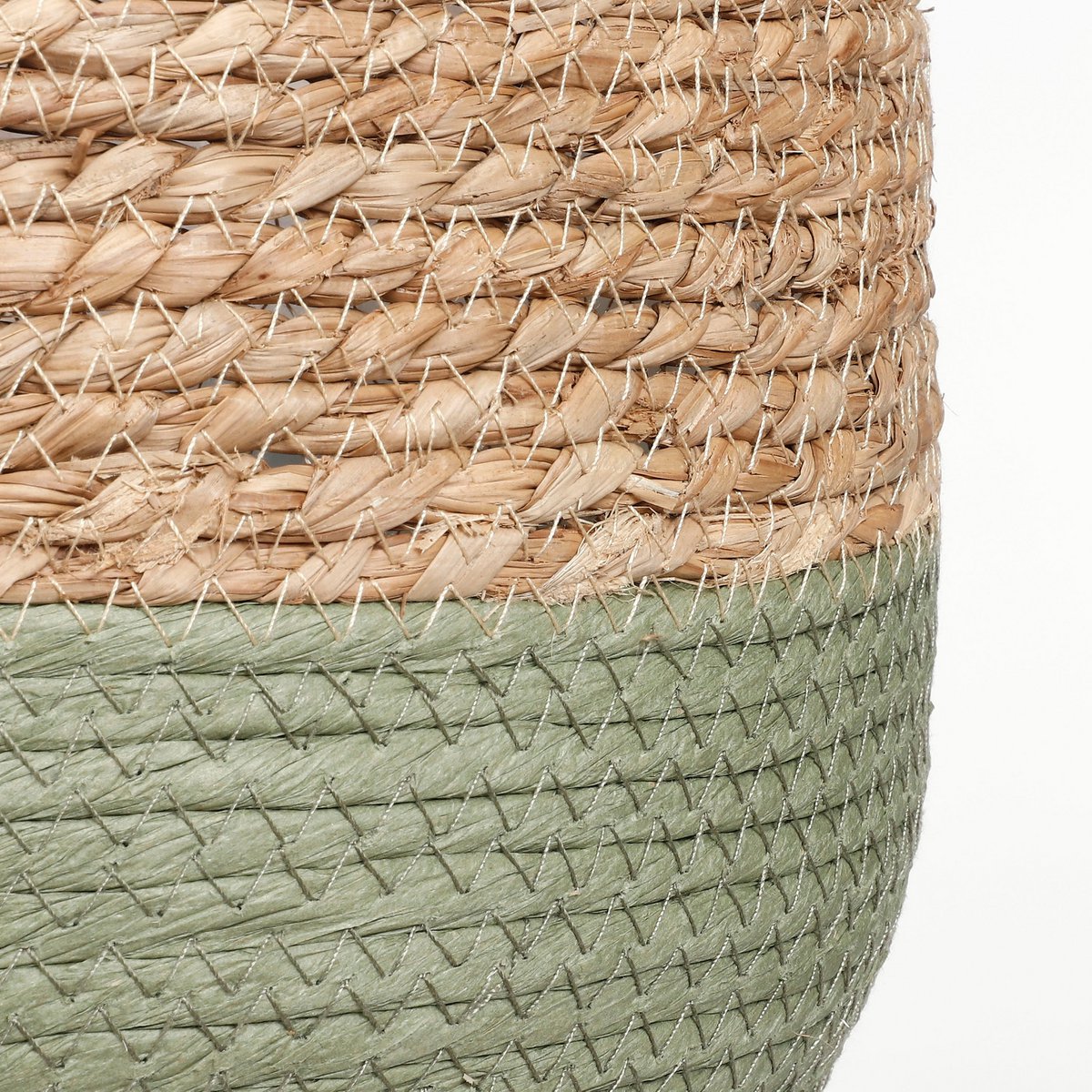 Jorck DuoTone Plantenmand Set van 3 Groen