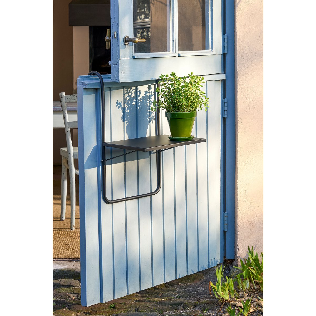 Seatle Bijzettafel - Balkon - Zwart