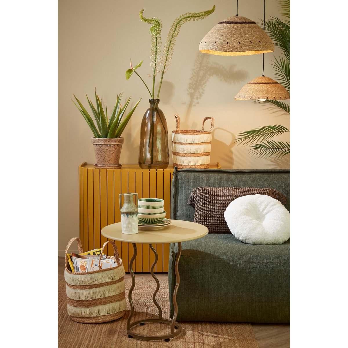 Lina Opbergmand Set van 2