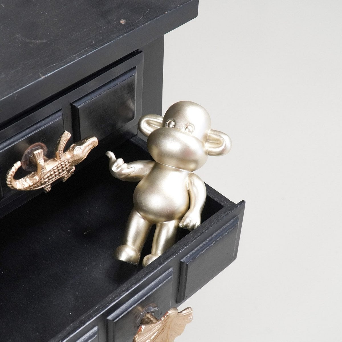 The Legend Monkey - Hang Loose - Goud - Klein