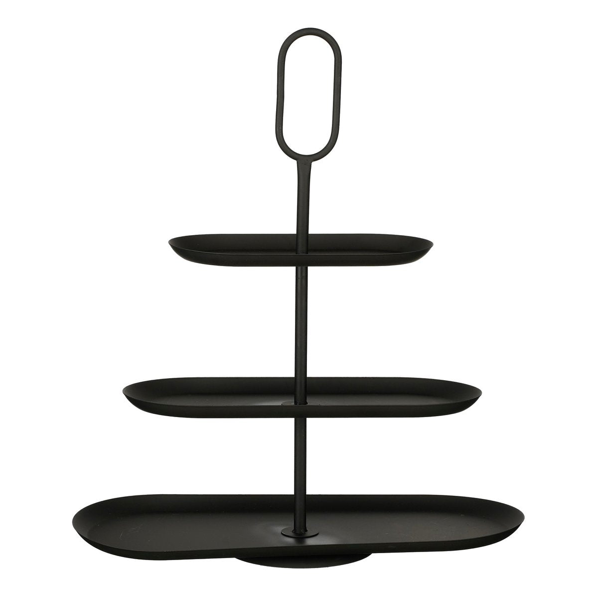 Rama Etagere 3 Laags Rechthoek Zwart