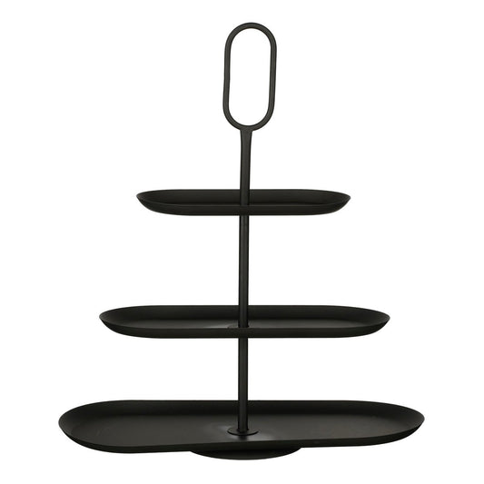 Rama Etagere 3 Laags Rechthoek Zwart