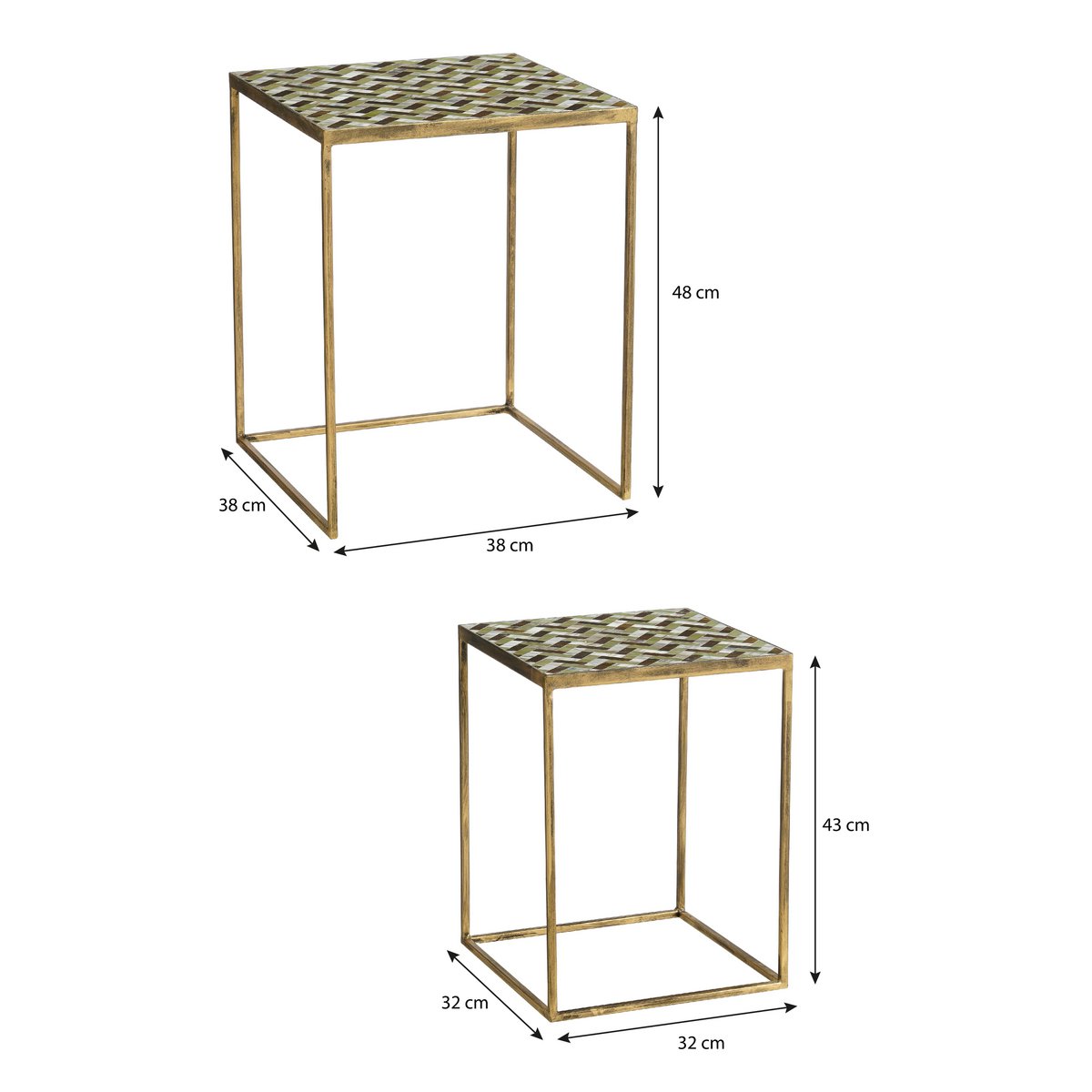 Alanza Bijzettafel Set van 2