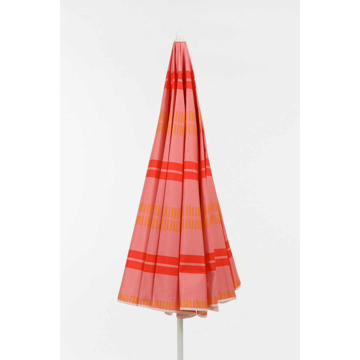 Stripe Strandparasol Lichtroze
