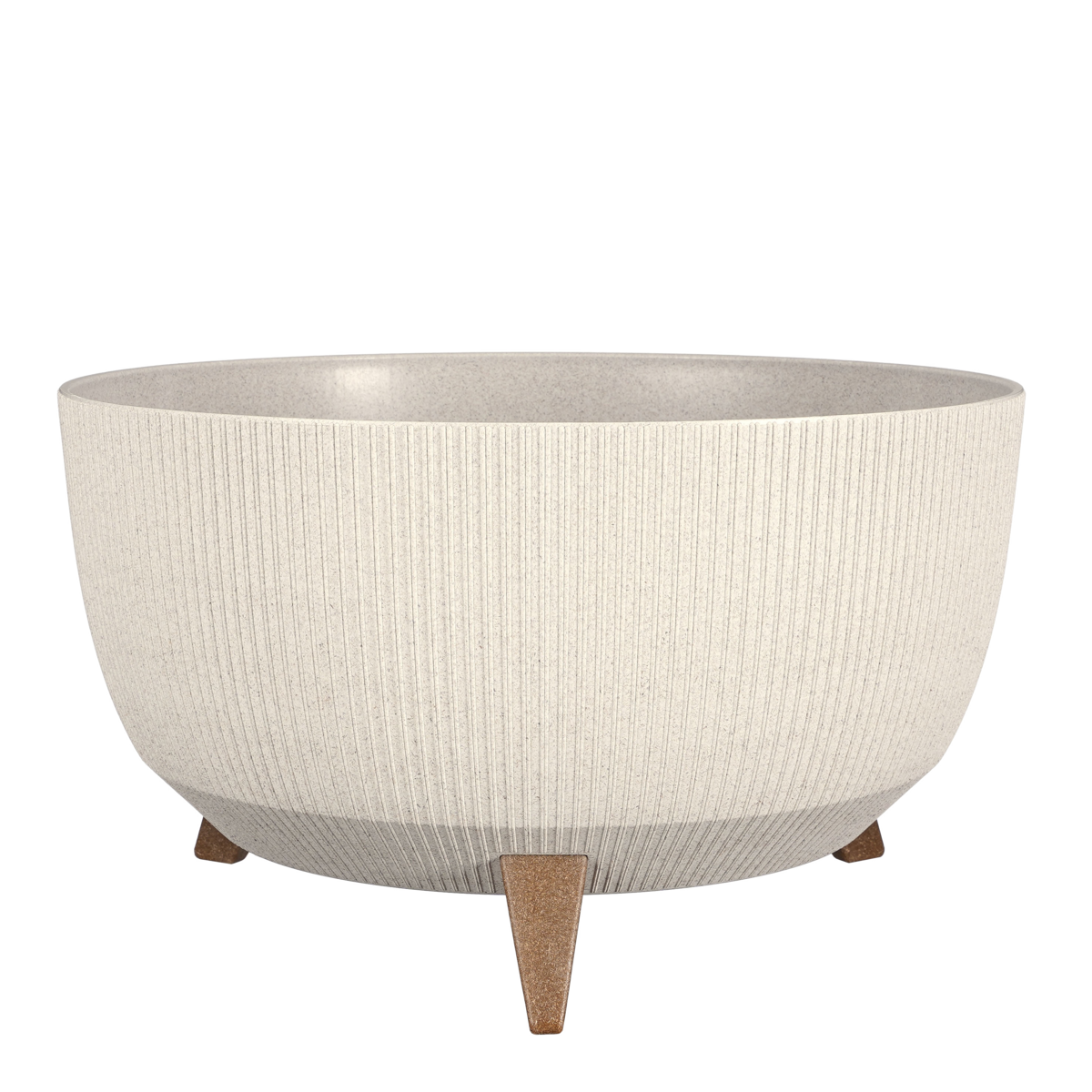 Doppio Bloempot op Poten Off White