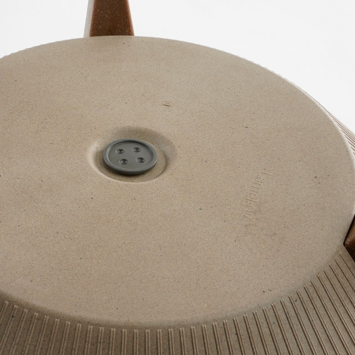 Doppio Bloempot op Poten Taupe