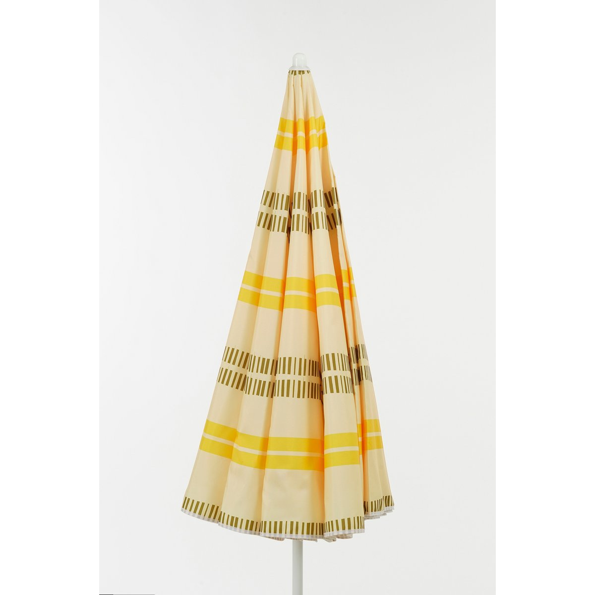 Stripe Strandparasol Geel