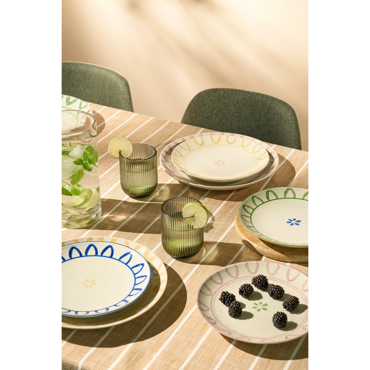 Clayton Ontbijtbord Set van 4