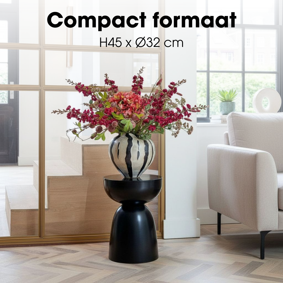 Elliott Bijzettafel - Zwart