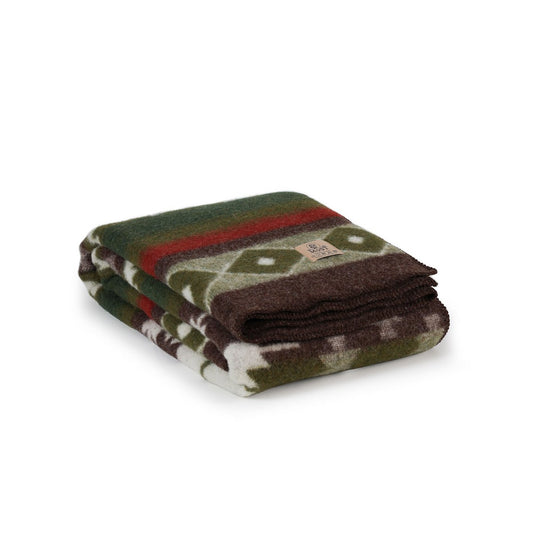 Tribe Eenpersoons Deken - Groen