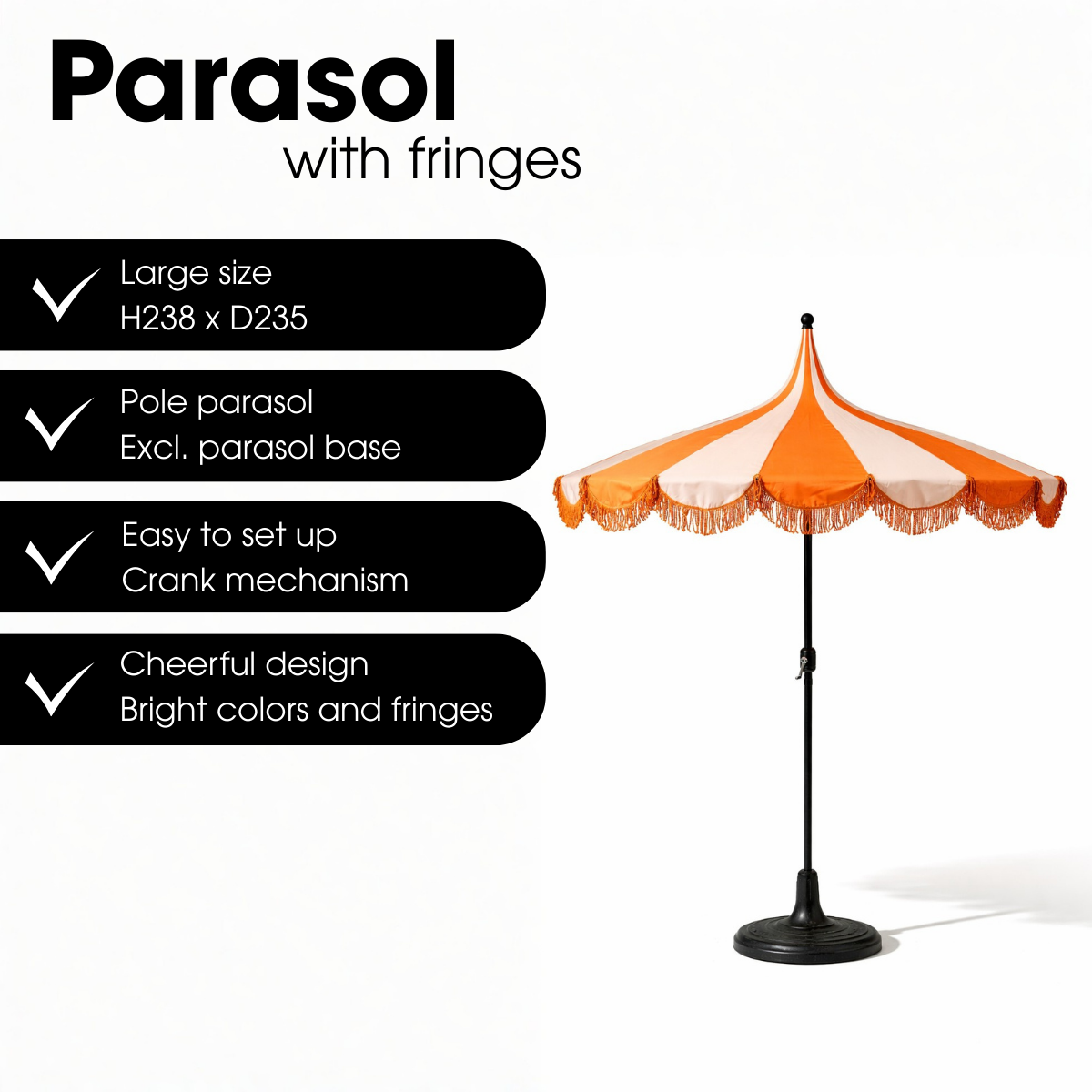 Kim Parasol - Oranje