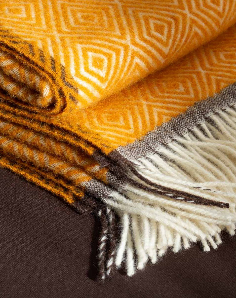 Venezia Gooi Deken - Geel