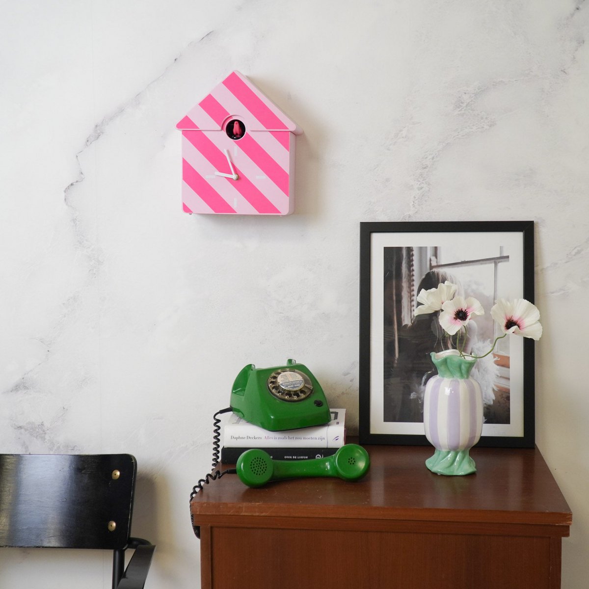 Cuckoo Klok – Dubbel Roze