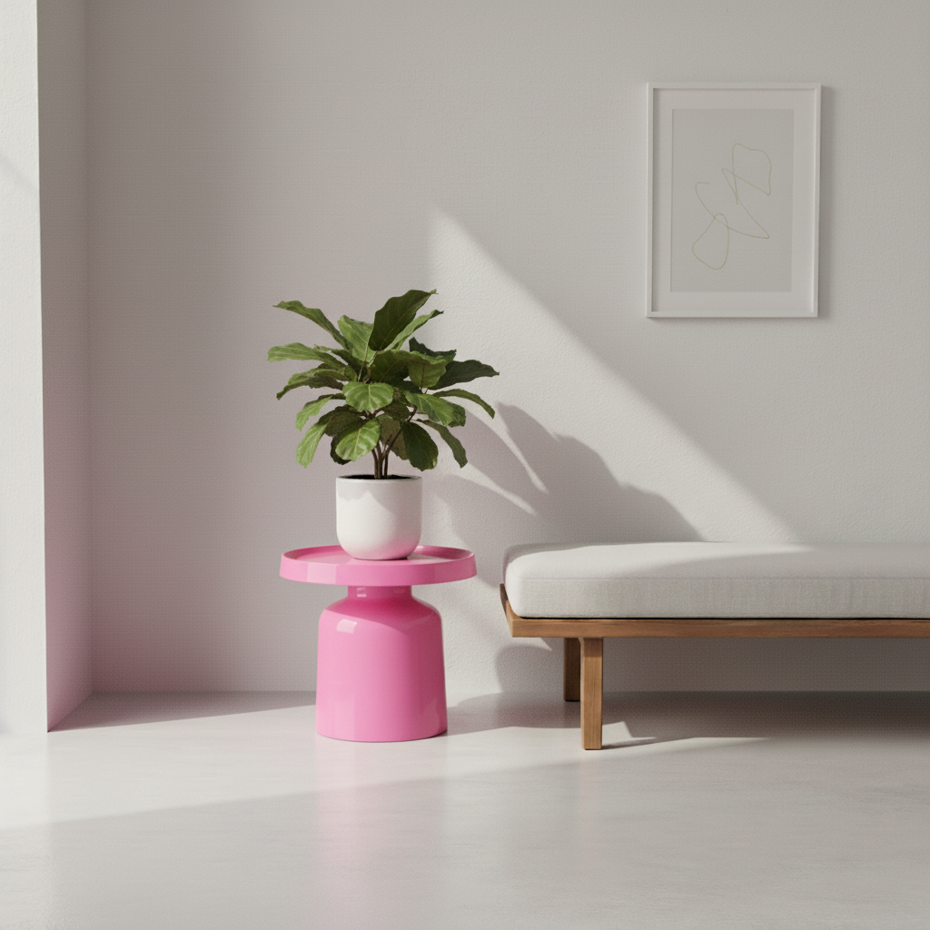 Pawn Play Bijzettafel - Neon Roze