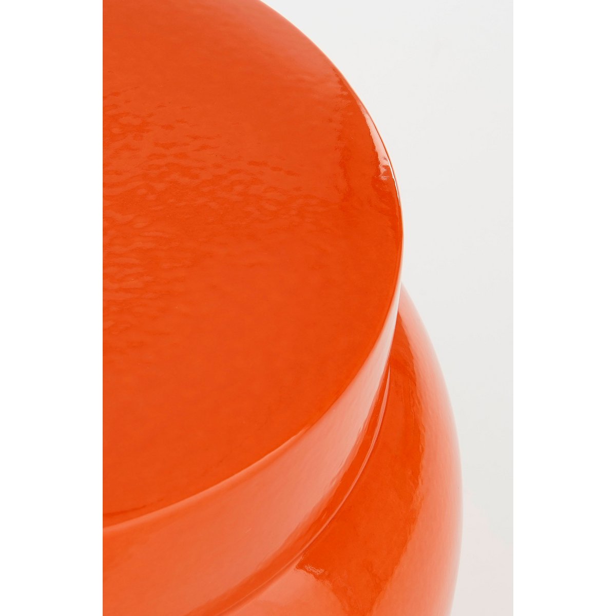Vendi Bijzettafel Oranje Laag