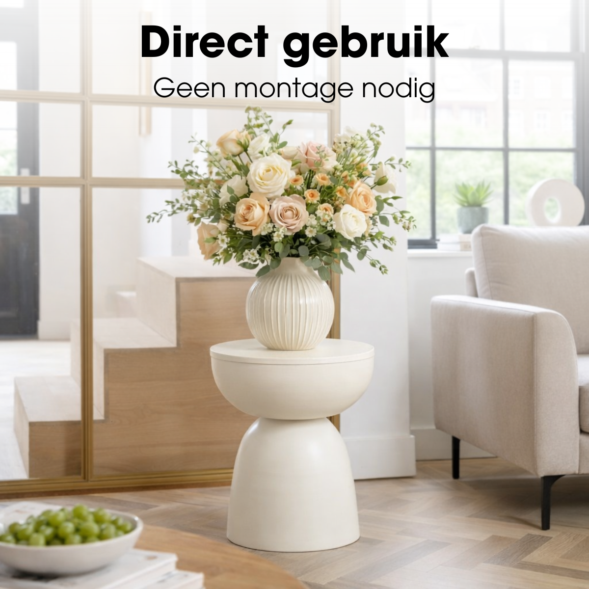 Elliott Bijzettafel - Wit