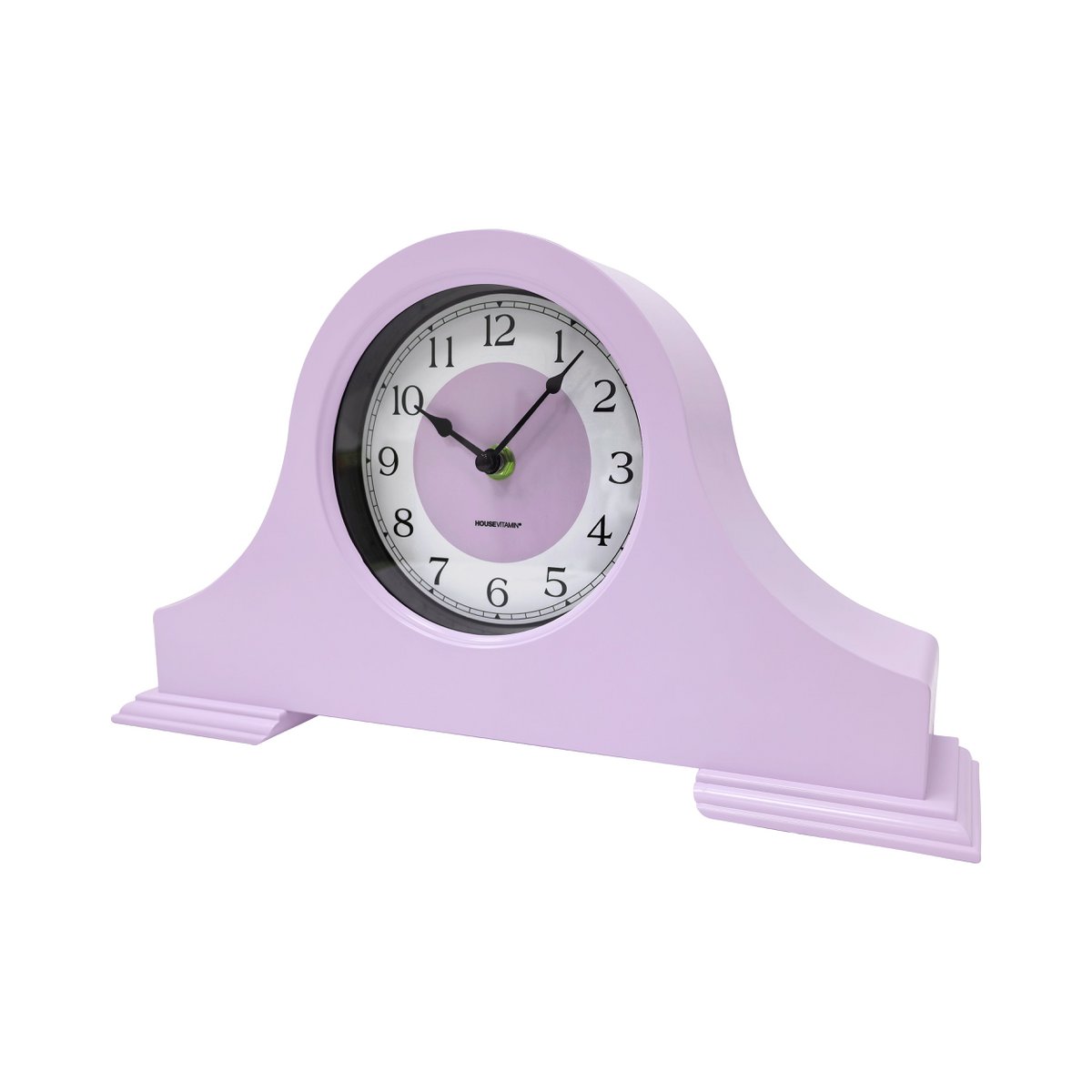 Retro Muse Mantel Klok - Lila