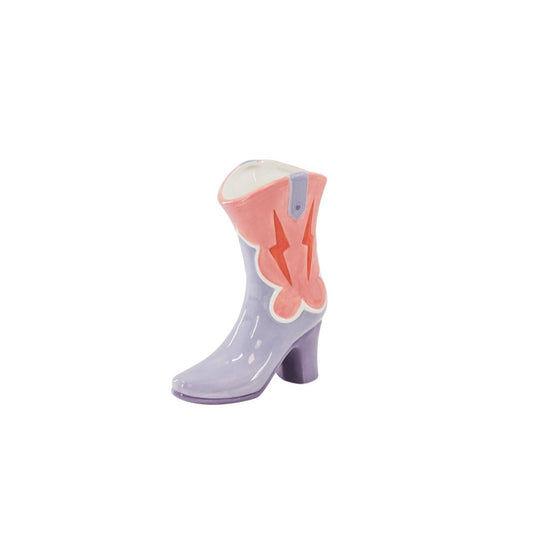 Kiss Me Boot Vaas - Lila & Roze