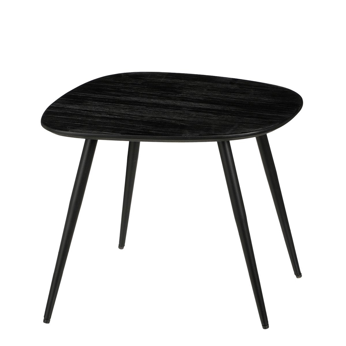 Jailey Bijzettafel Set van 3 Zwart