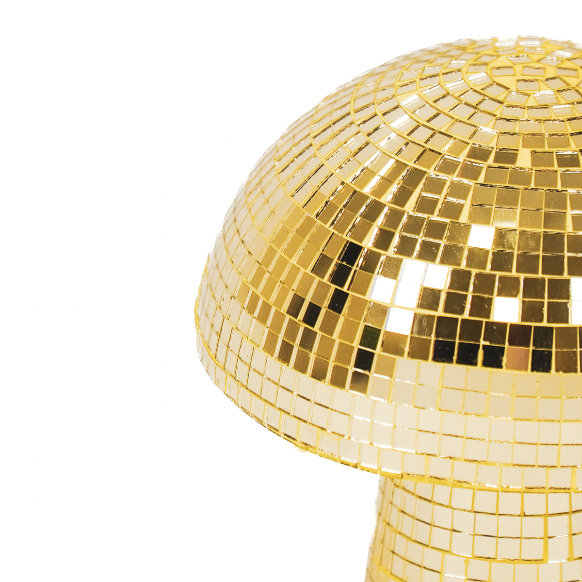 Disco Mushroom Ornament