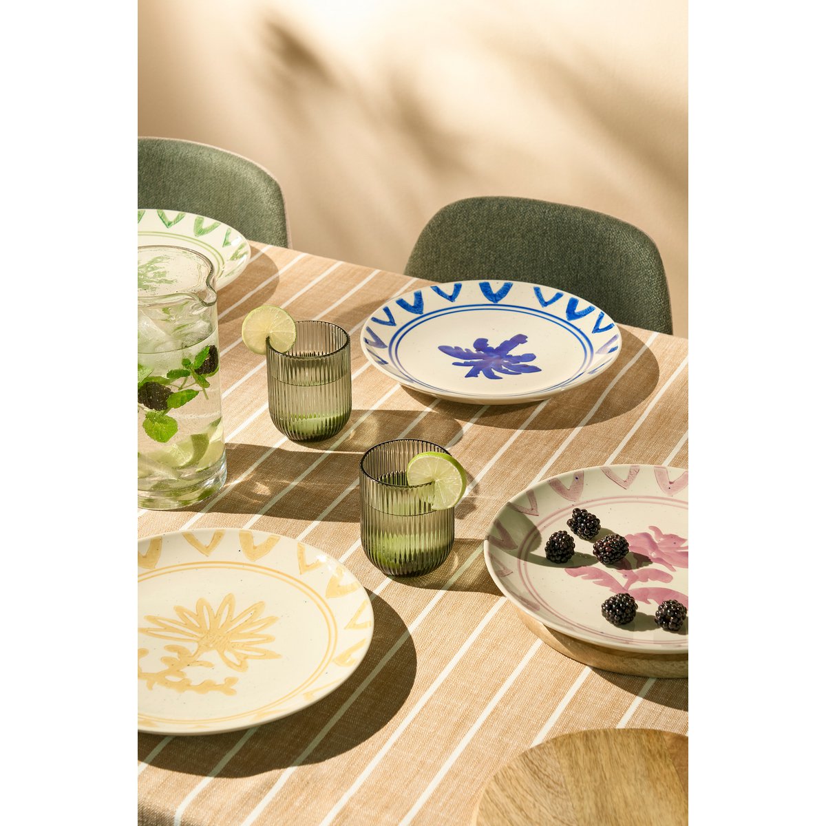Clayton Dinerbord Set van 4 Motief