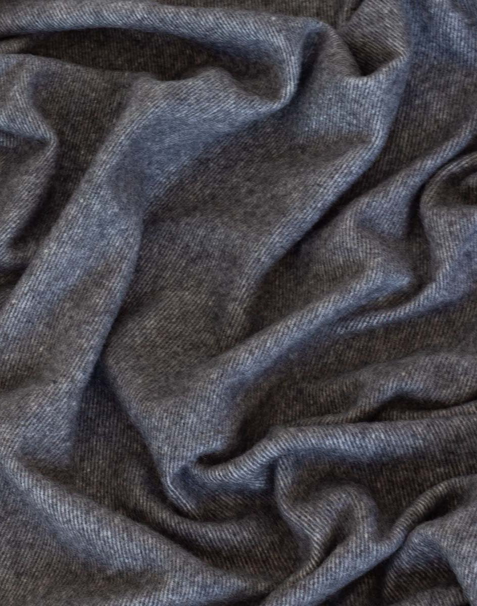 Tibet Throwd Deken - Donker Grijs