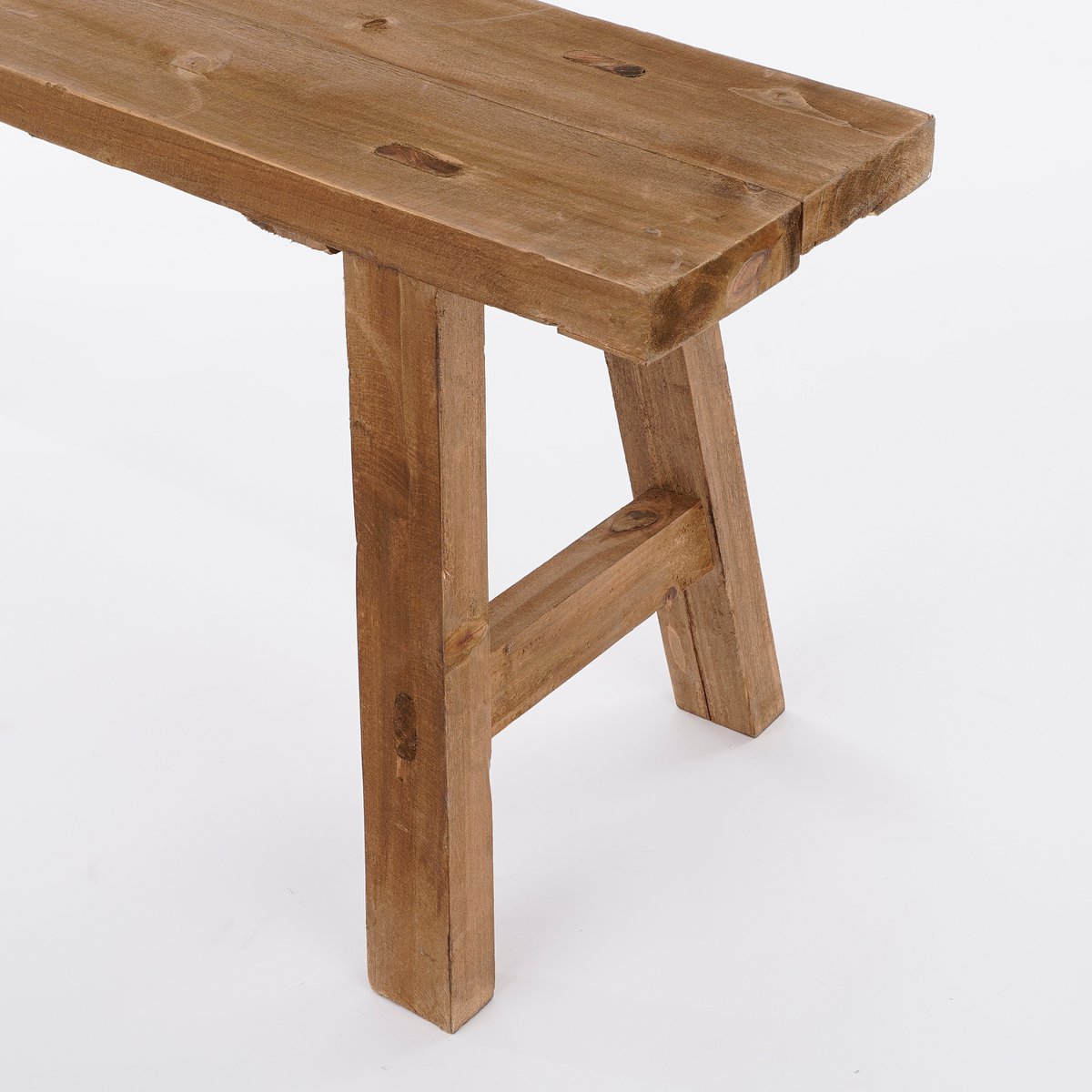 Bold Houten Bankje Lang-Laag