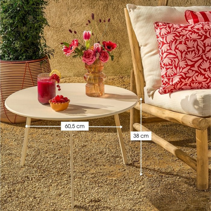 Seatle Salontafel - Creme