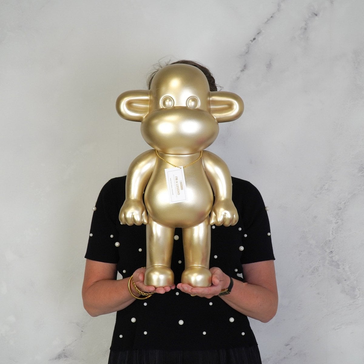 The Legend Monkey - Chill - Goud - Groot