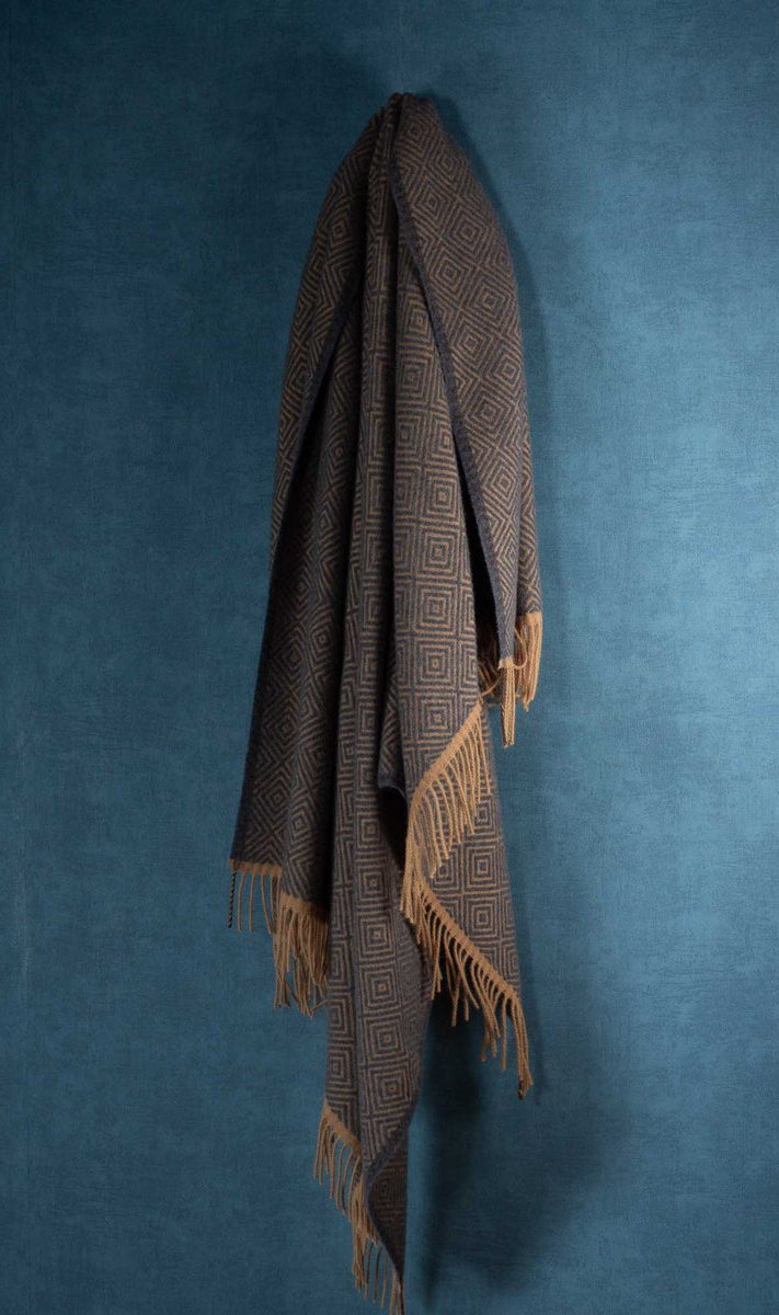 Venezia Gooi Deken - Blauw