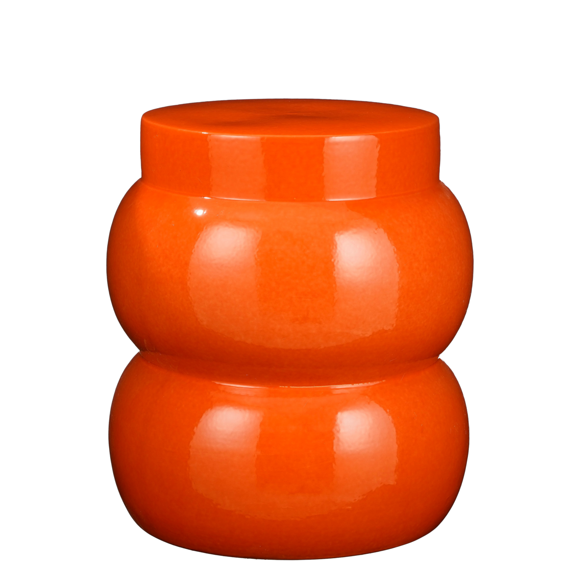 Vendi Bijzettafel Oranje Laag