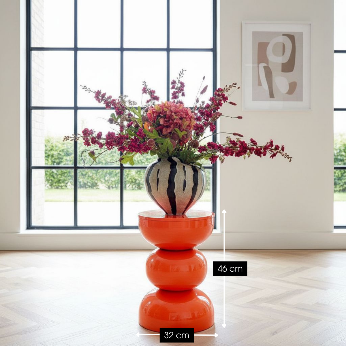 Luna Bijzettafel - Oranje