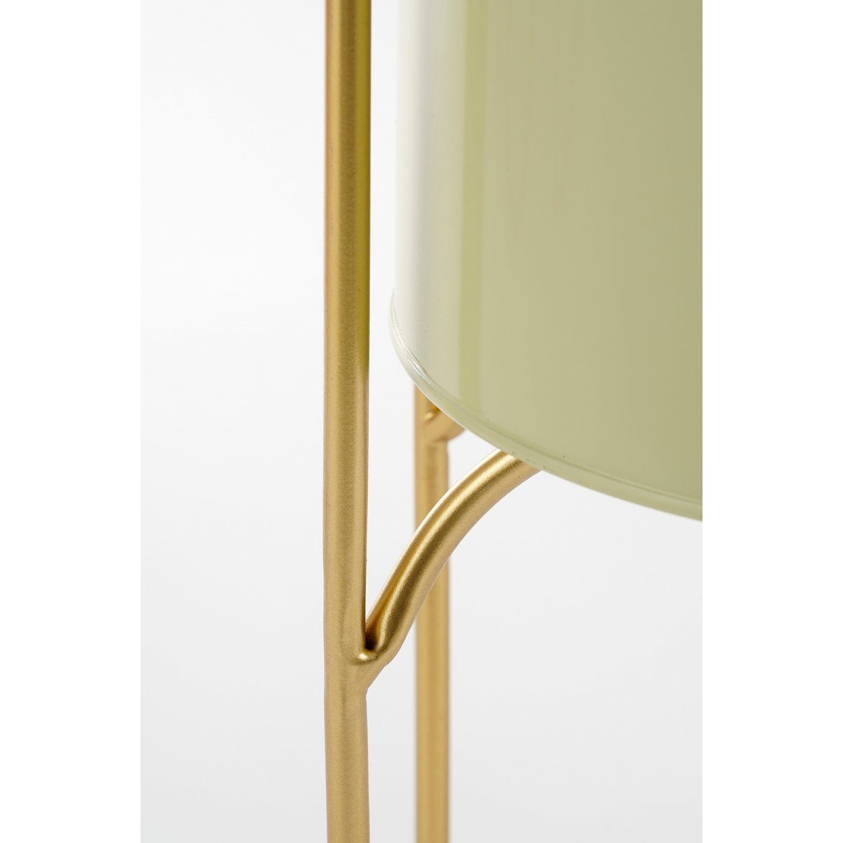 Donau Bloempot op Standaard - Set van 2 - Groen