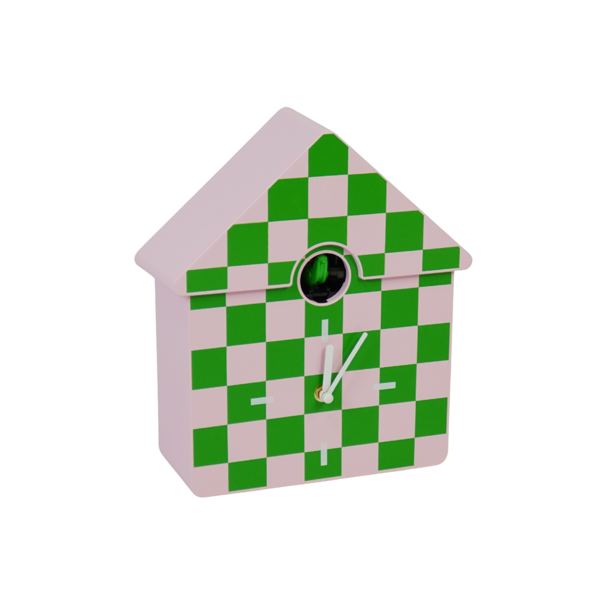 Cuckoo Klok – Groen/Roze