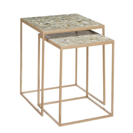 Aaron Bijzettafel Grijs