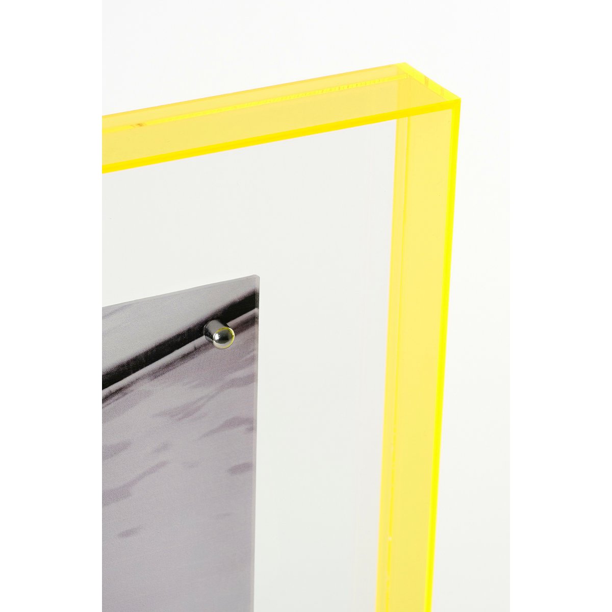 Diver in Yellow Wanddecoratie