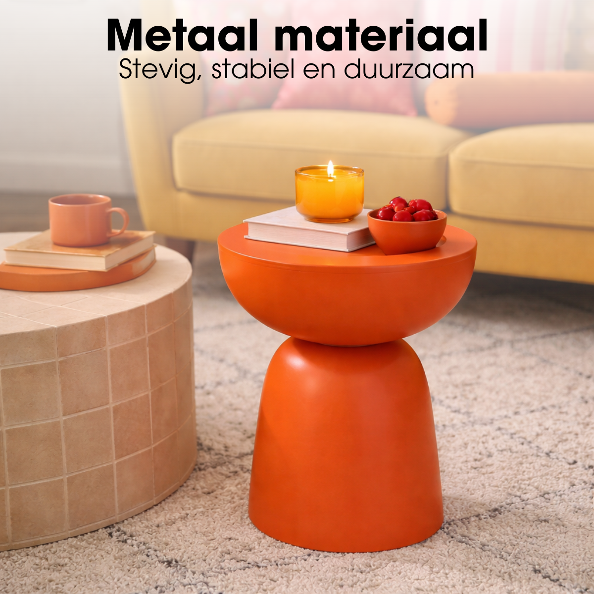 Elliott Bijzettafel - Oranje