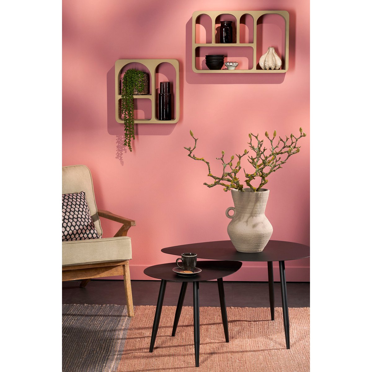 Druppo Bijzettafel - Set van 2