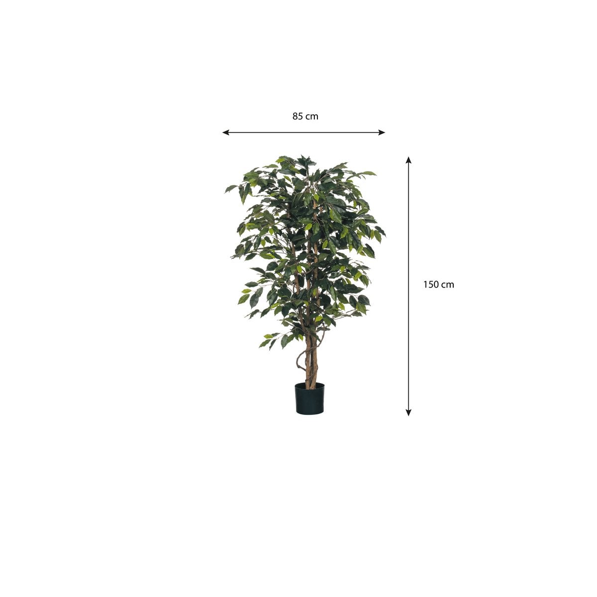 Ficus Kunstplant 150x85