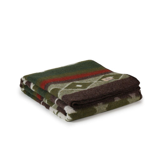 Tribe Tweepersoons Deken - Groen