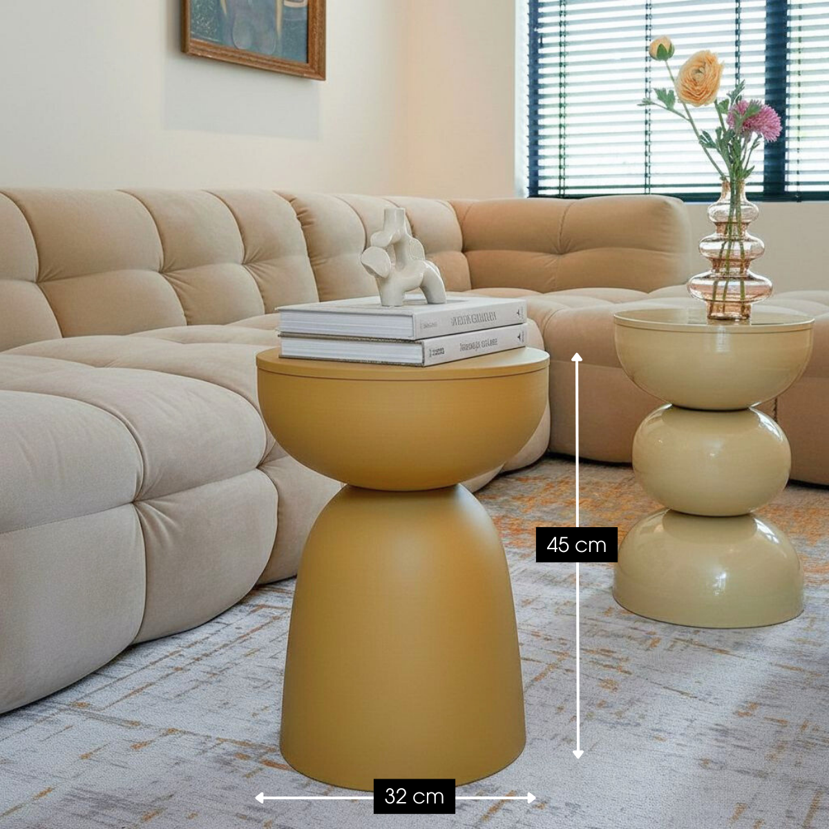 Elliott Bijzettafel - Geel