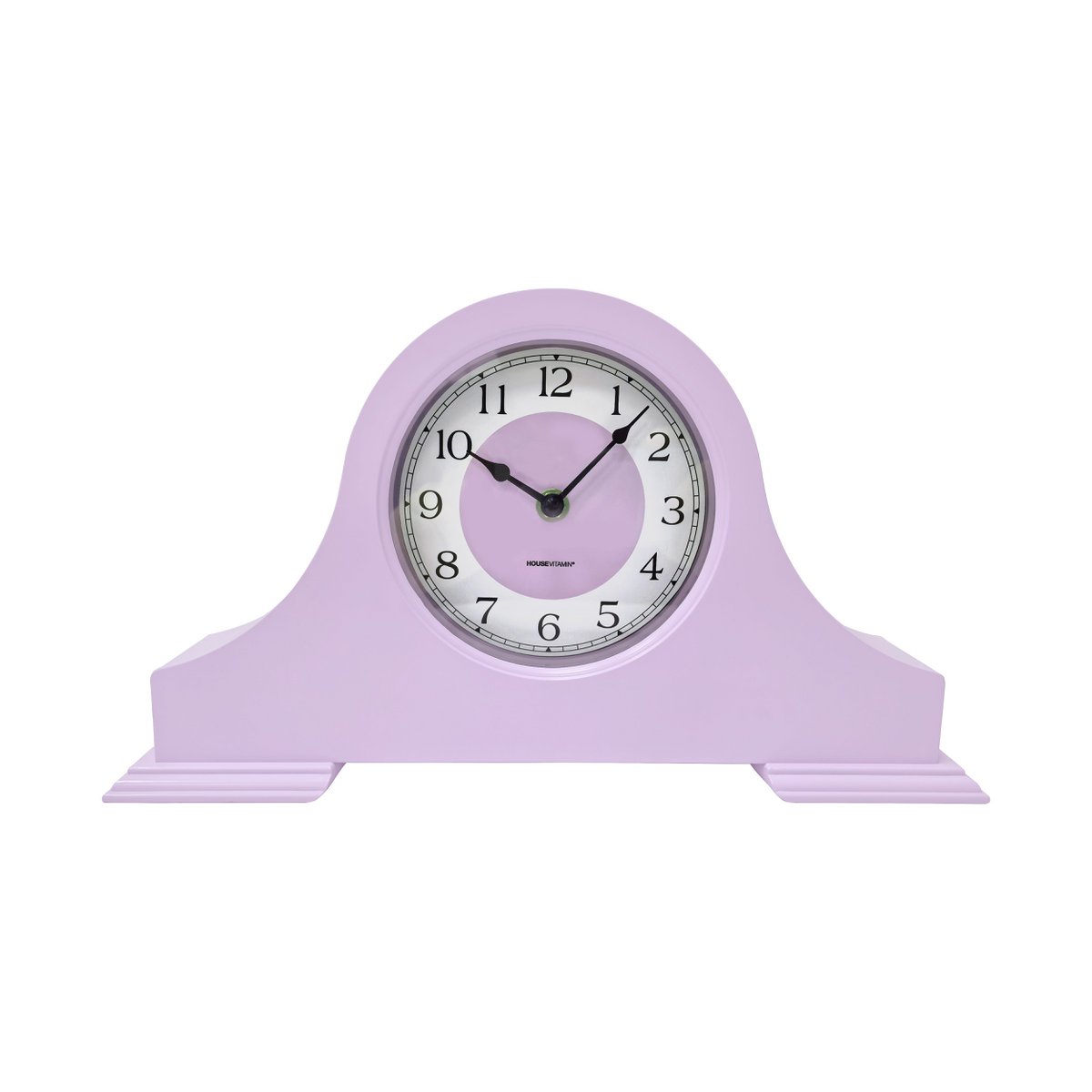 Retro Muse Mantel Klok - Lila